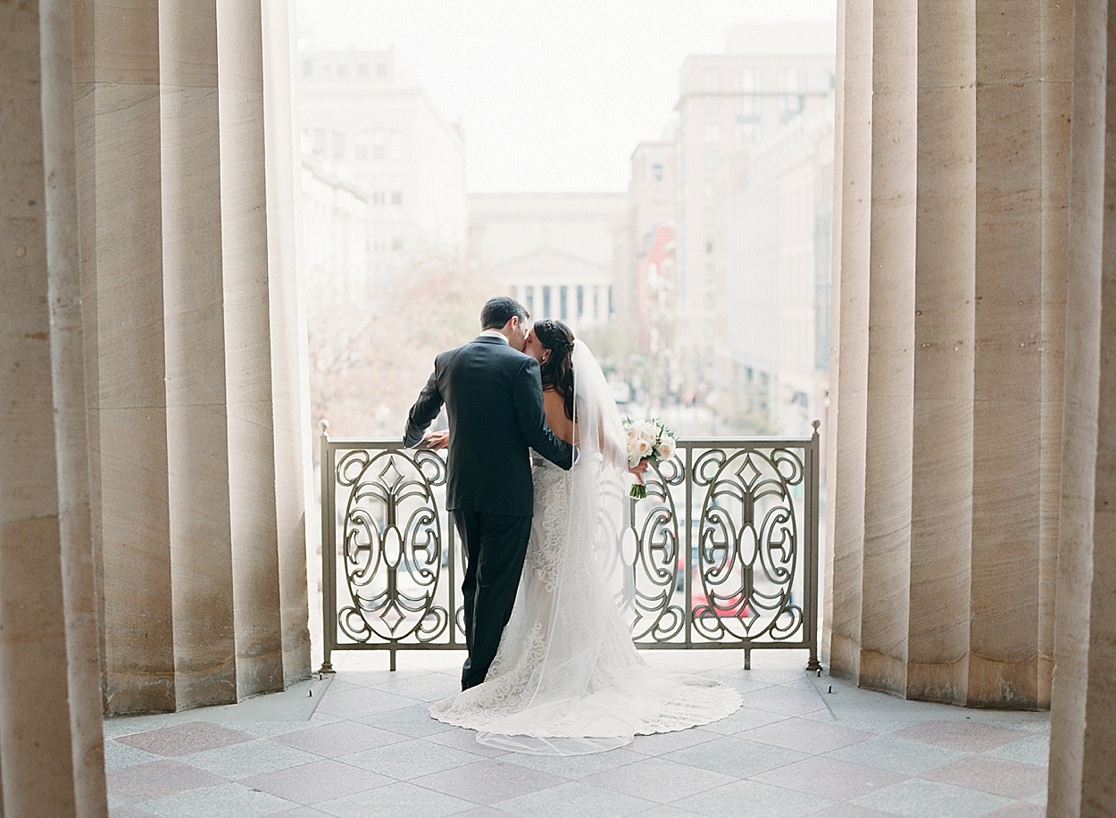 National Museum of Women in the Arts wedding by Abby Grace