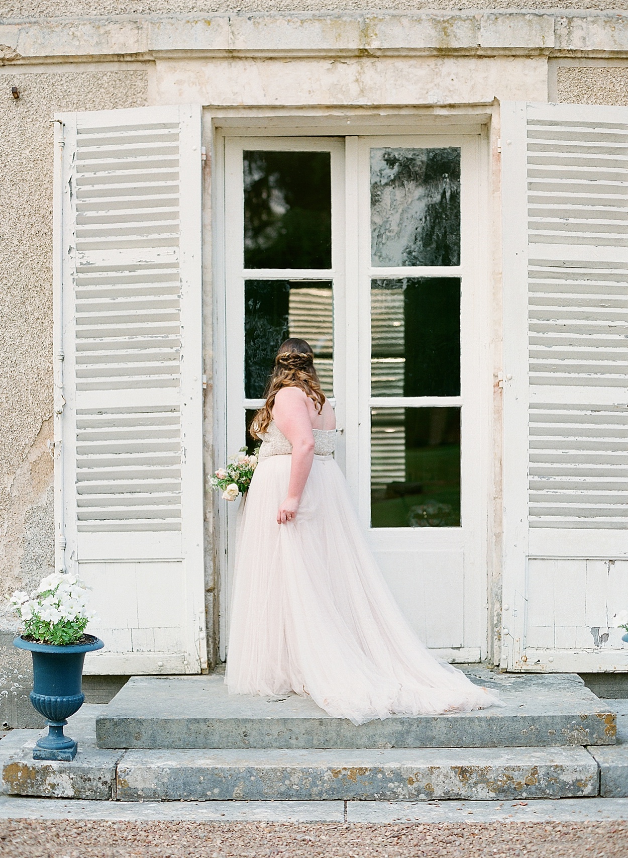 Loire Valley wedding portraits | Abby Grace Photography