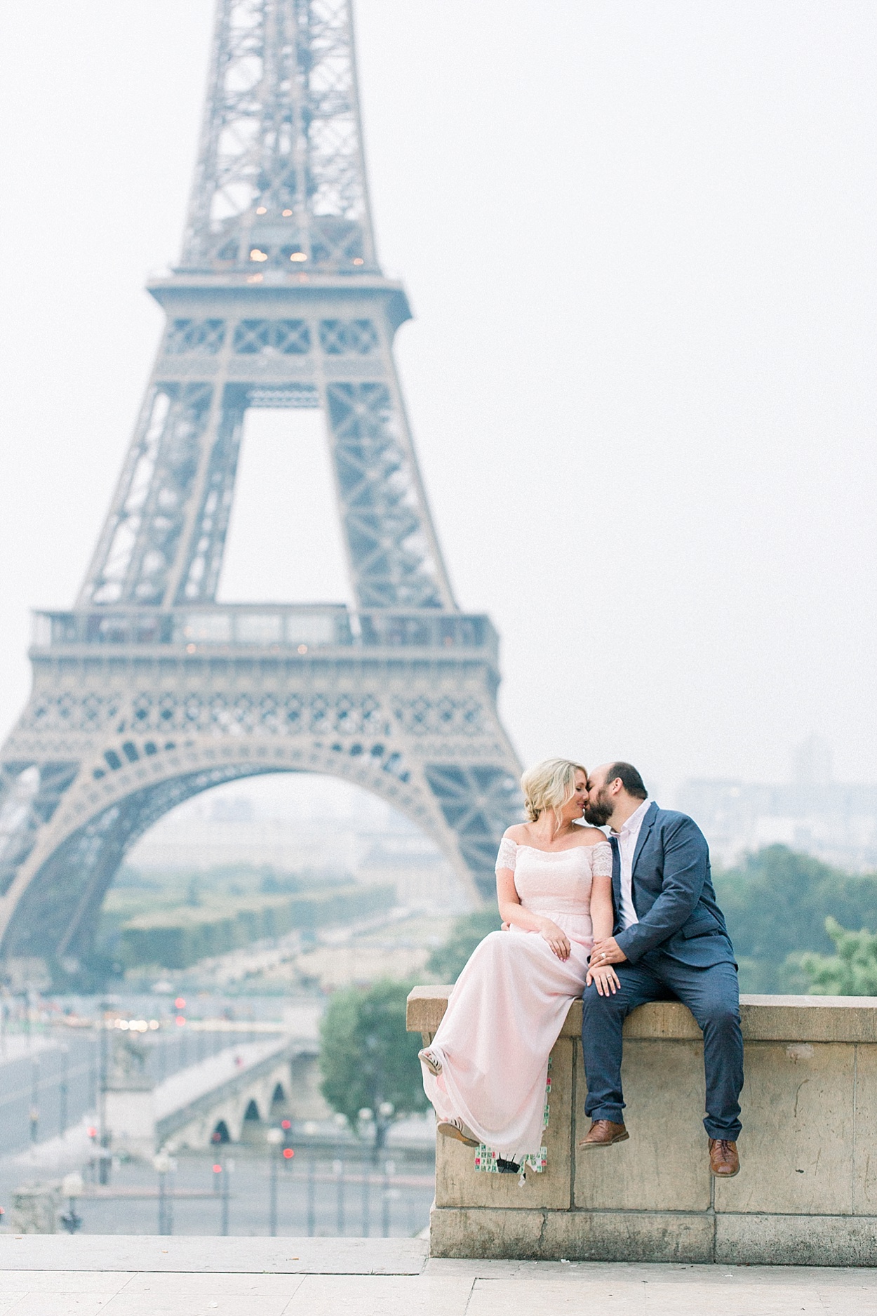 Paris anniversary photos at the Eiffel Tower | by Abby Grace