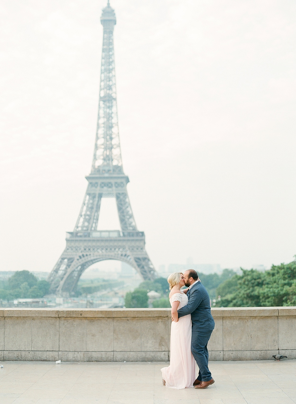 Paris anniversary photos at the Eiffel Tower | by Abby Grace