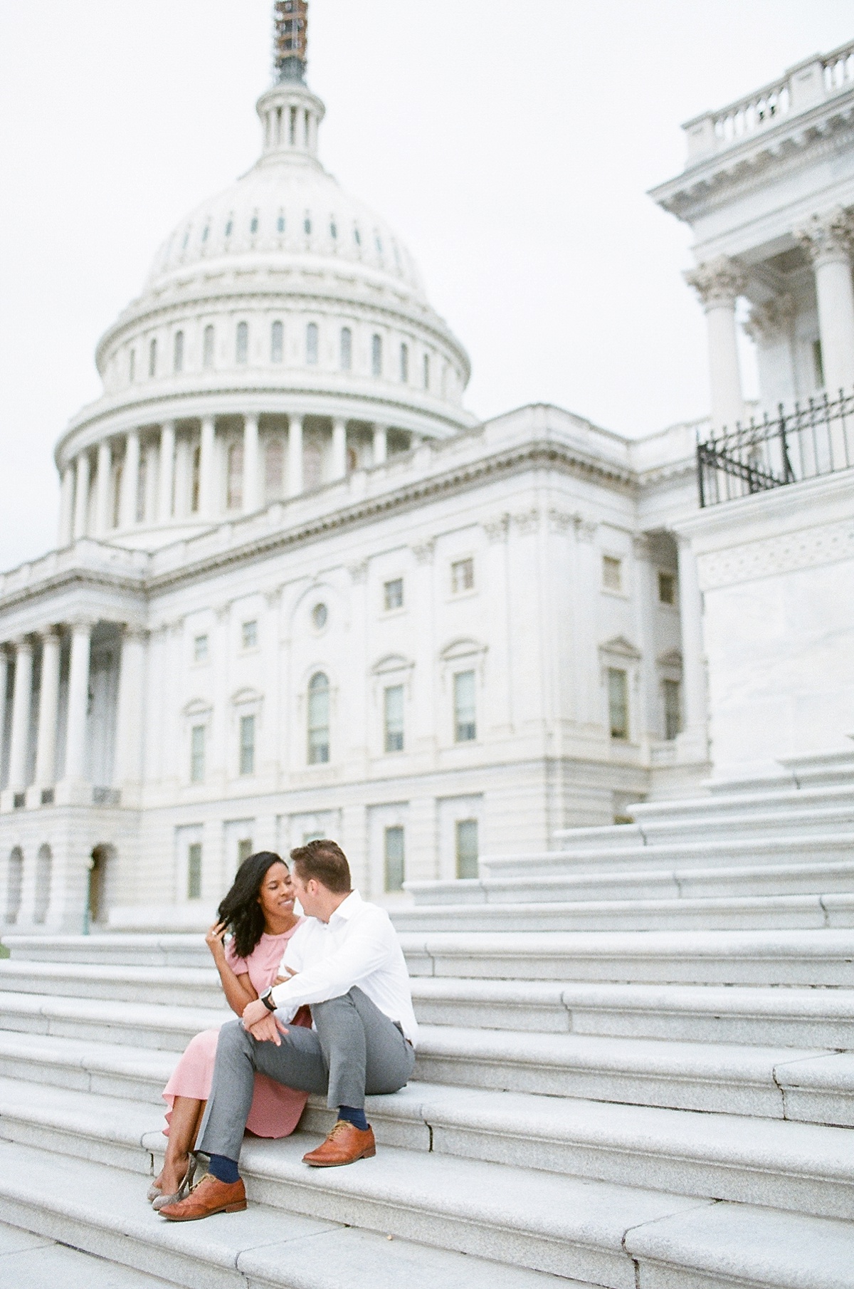 Capitol Hill, Washington DC anniversary portraits | Abby Grace Photography