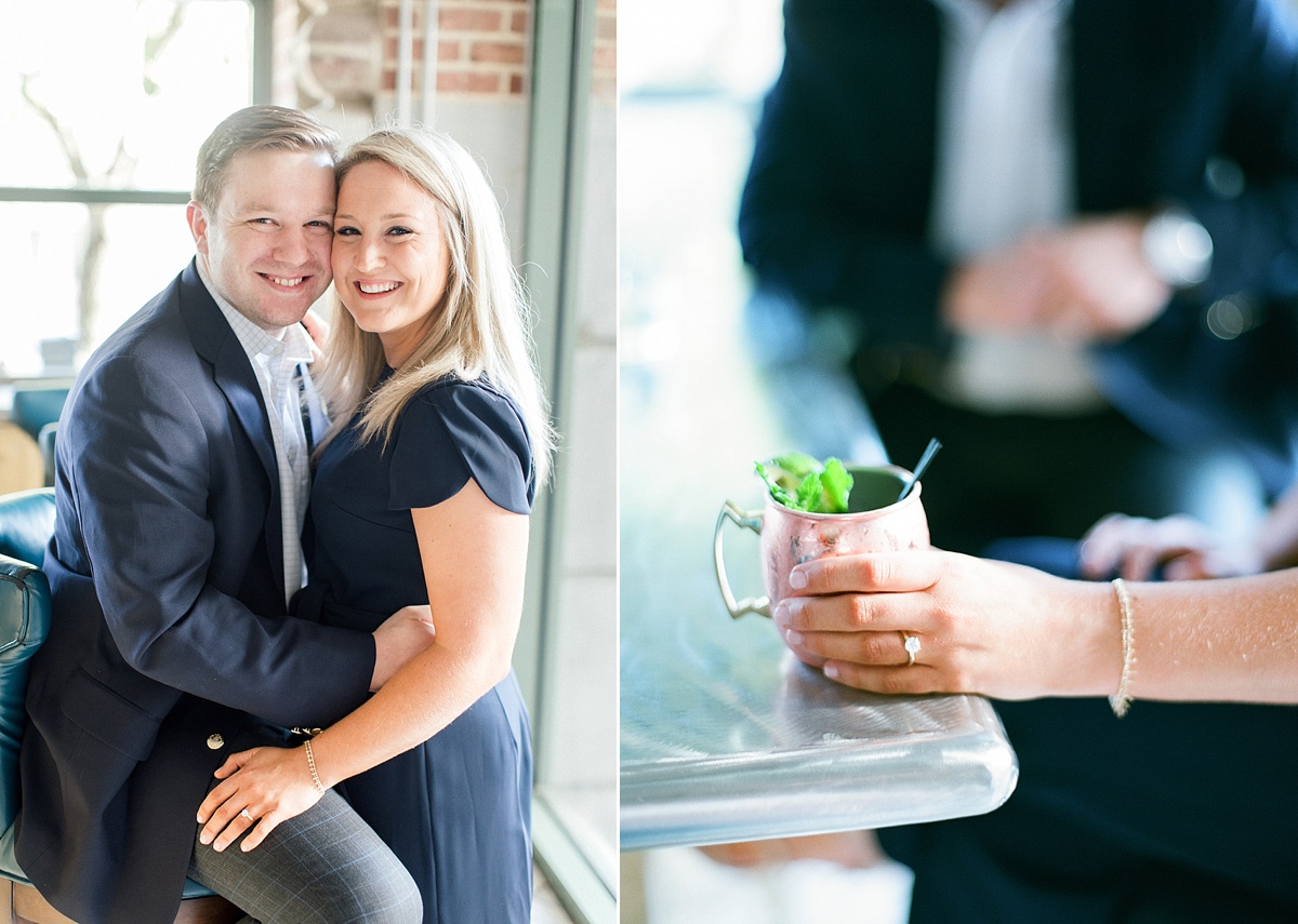 Preppy Alexandria, Virginia engagement session | Abby Grace Photography