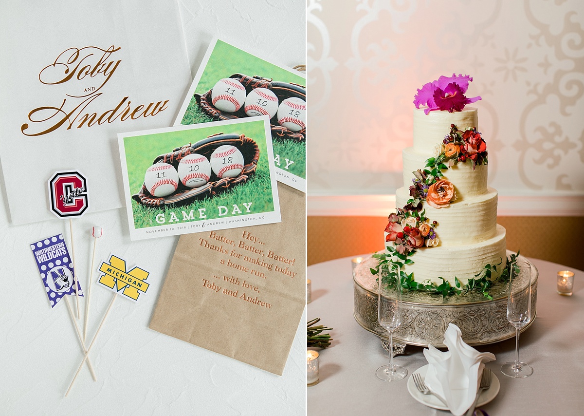 MLB wedding details | Abby Grace Photography