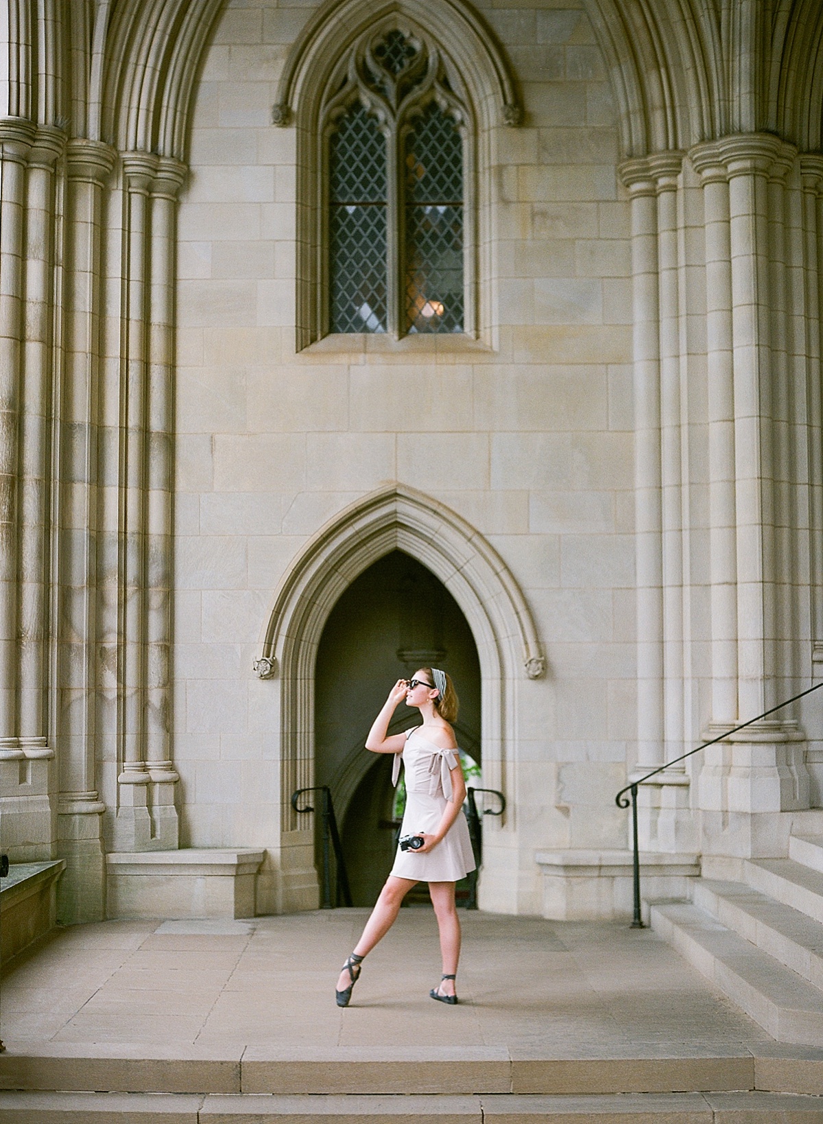 DC ballerina portraits at National Cathedral | Abby Grace