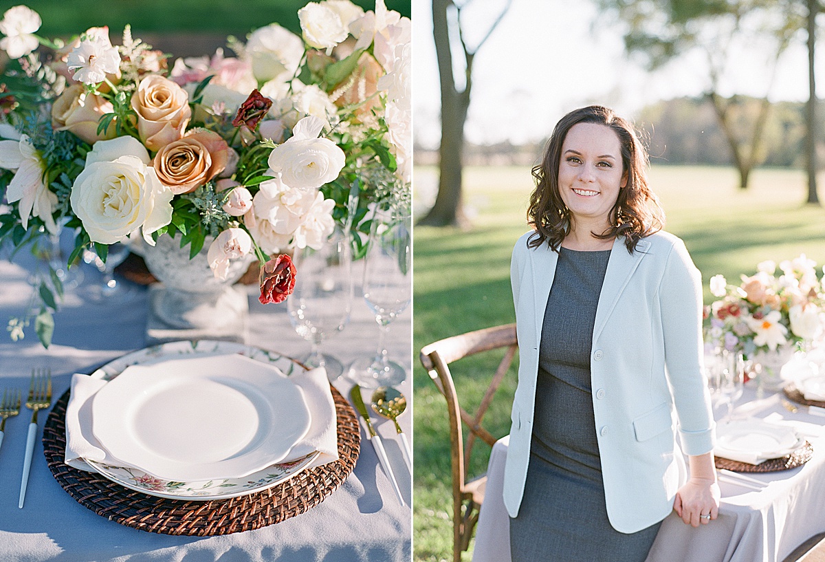 Brand shoot for Sara Reynolds Events, Eastern Shore wedding planner | Abby Grace Photography