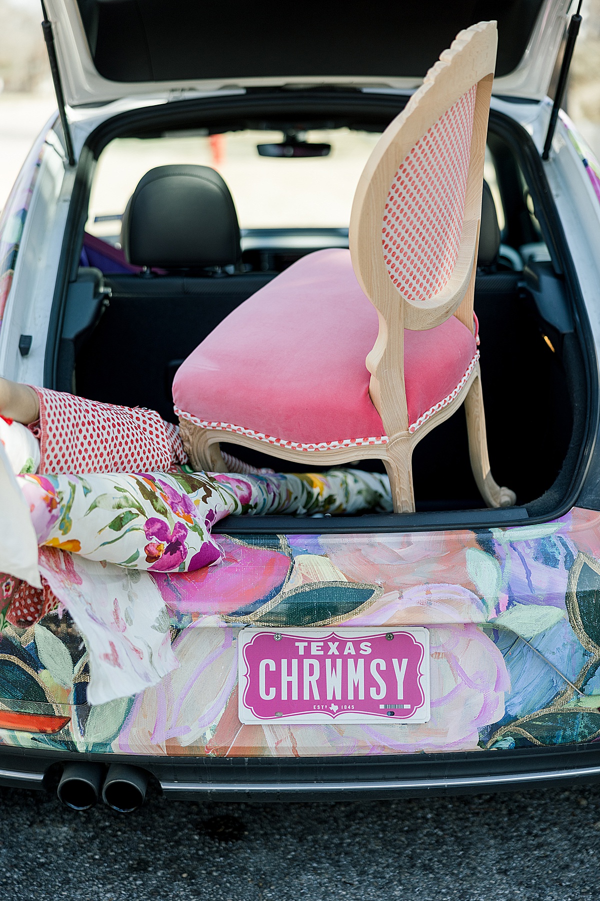 Chair Whimsy x Frances Valentine collaboration | Abby Grace Photography