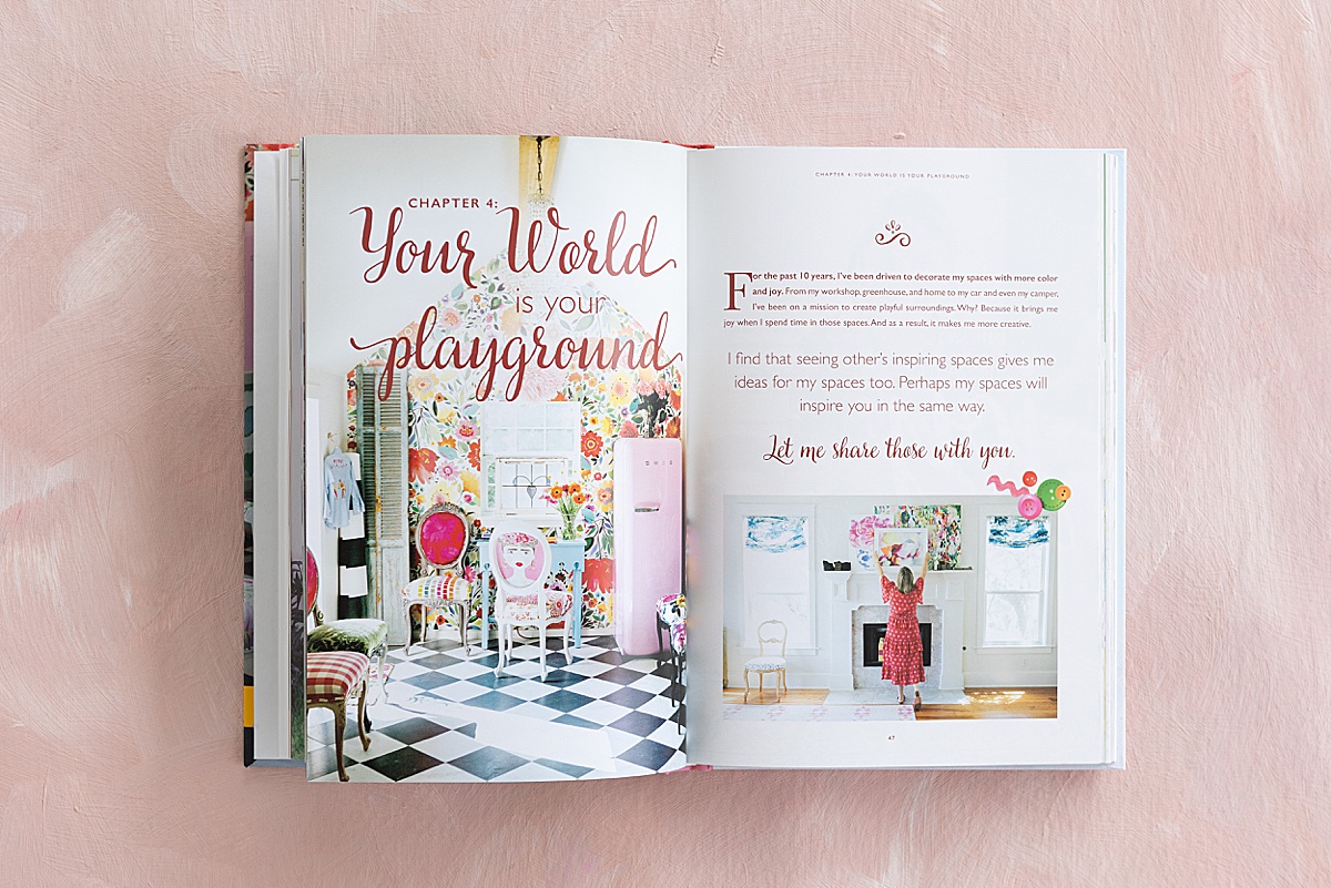 Life Whimsy book by Wendy Conklin of Chair Whimsy | Abby Grace Photography
