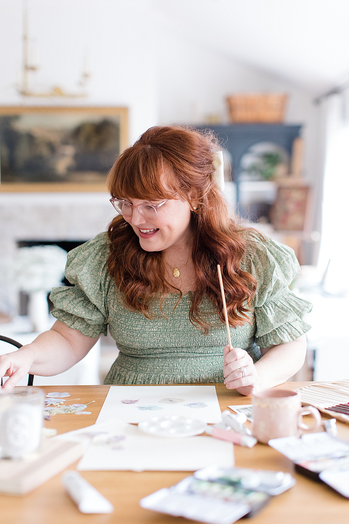 Brand session for Julie Paisley- author, fine art film photographer, and retreat host | by Abby Grace Photography