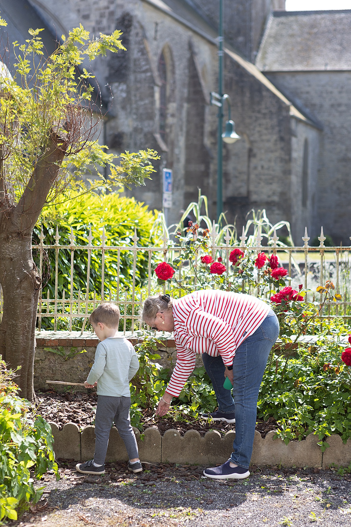 Family vacation in Sainte-Mère-Église | Normandy, France | Abby Grace Photography