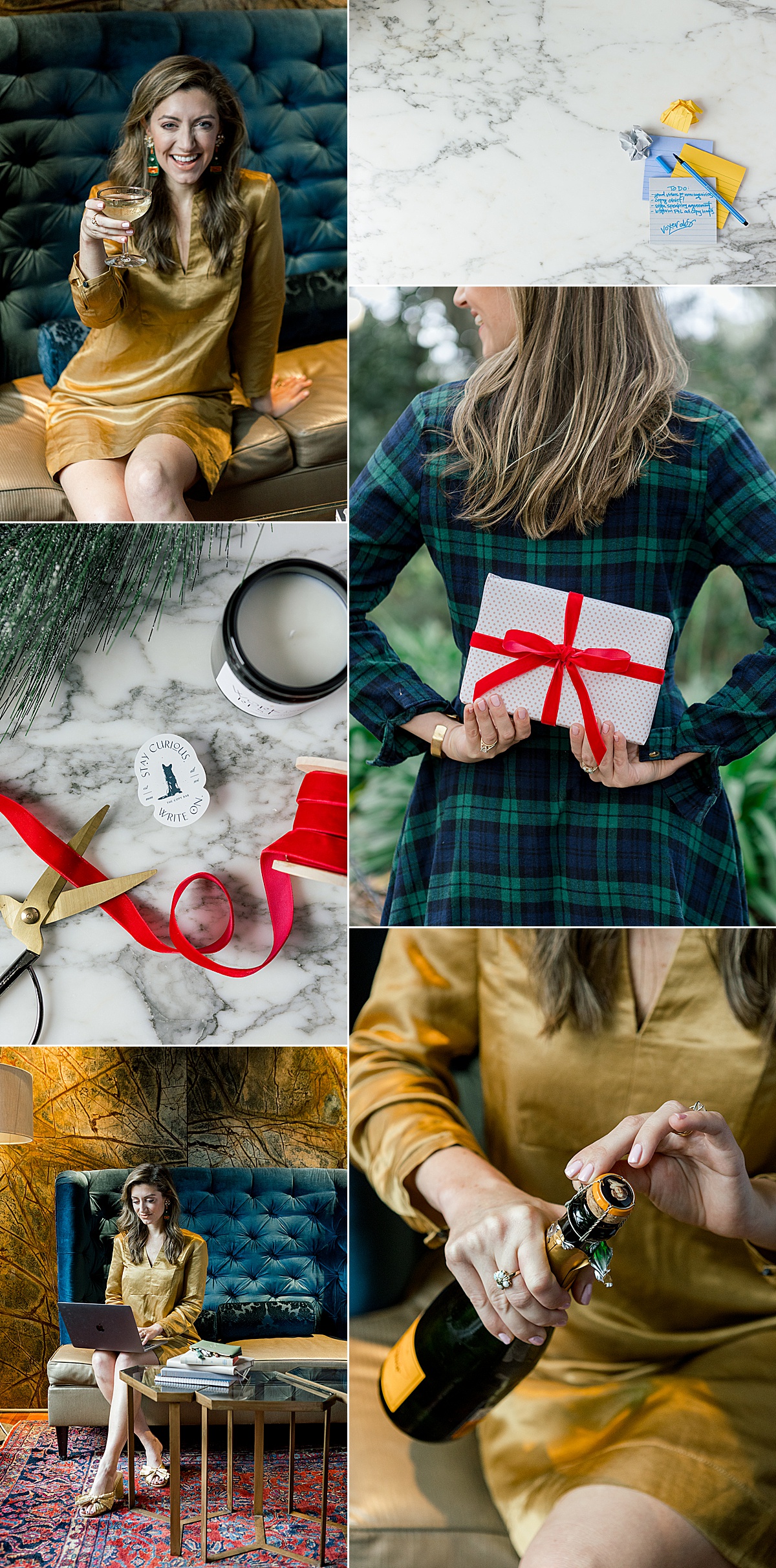 Holiday campaign brand photos | Abby Grace