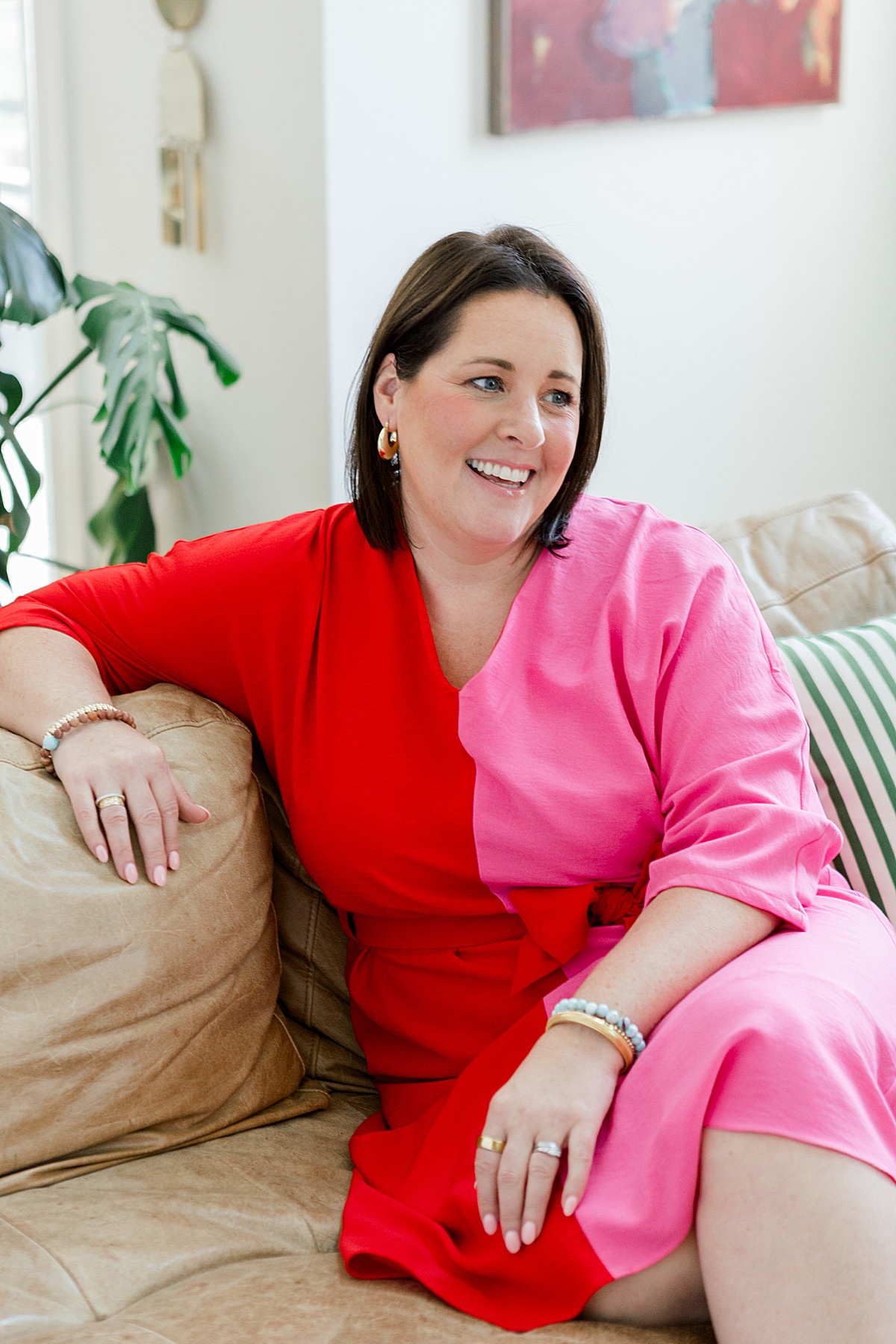 Bold & colorful brand shoot for brand & publication designer Wendy Wade of Weswen Design | Abby Grace Photography