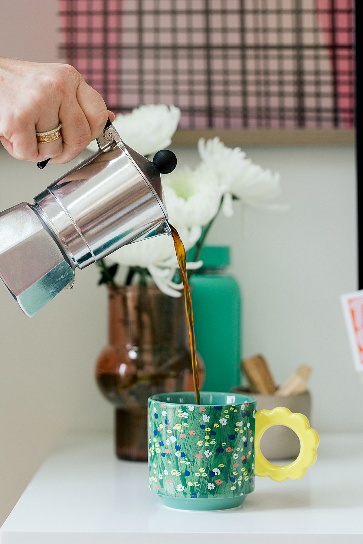 Bold & colorful brand shoot for brand & publication designer Wendy Wade of Weswen Design | Abby Grace Photography