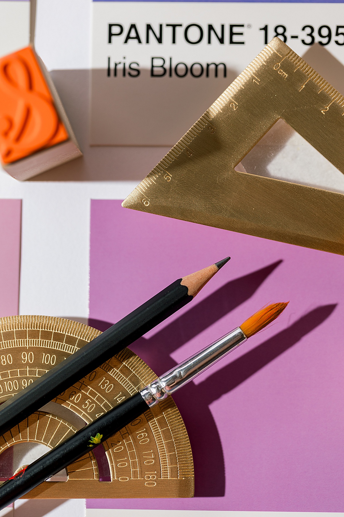 Bold & colorful brand shoot for brand & publication designer Wendy Wade of Weswen Design | Abby Grace Photography