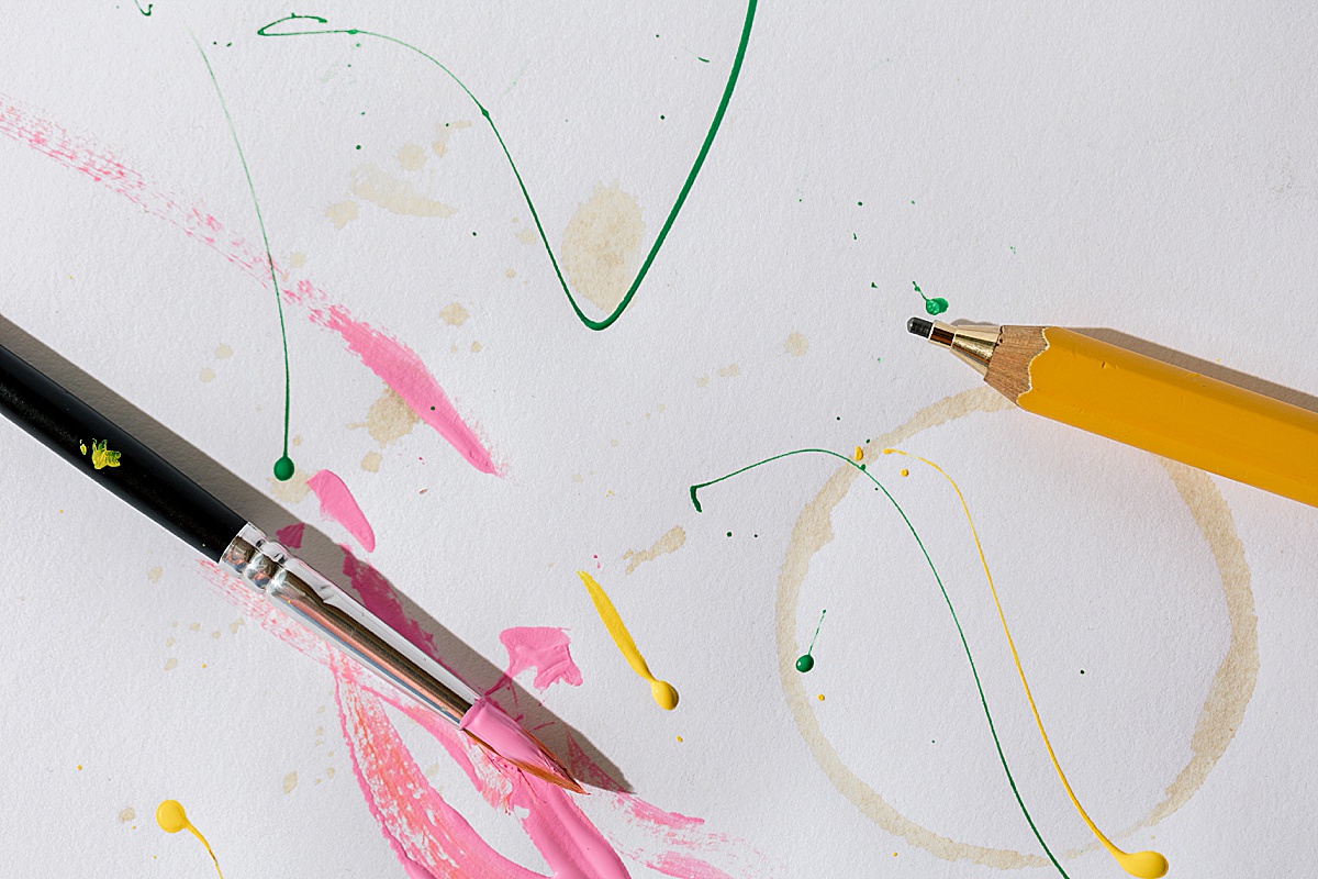 Bold & colorful brand shoot for brand & publication designer Wendy Wade of Weswen Design | Abby Grace Photography