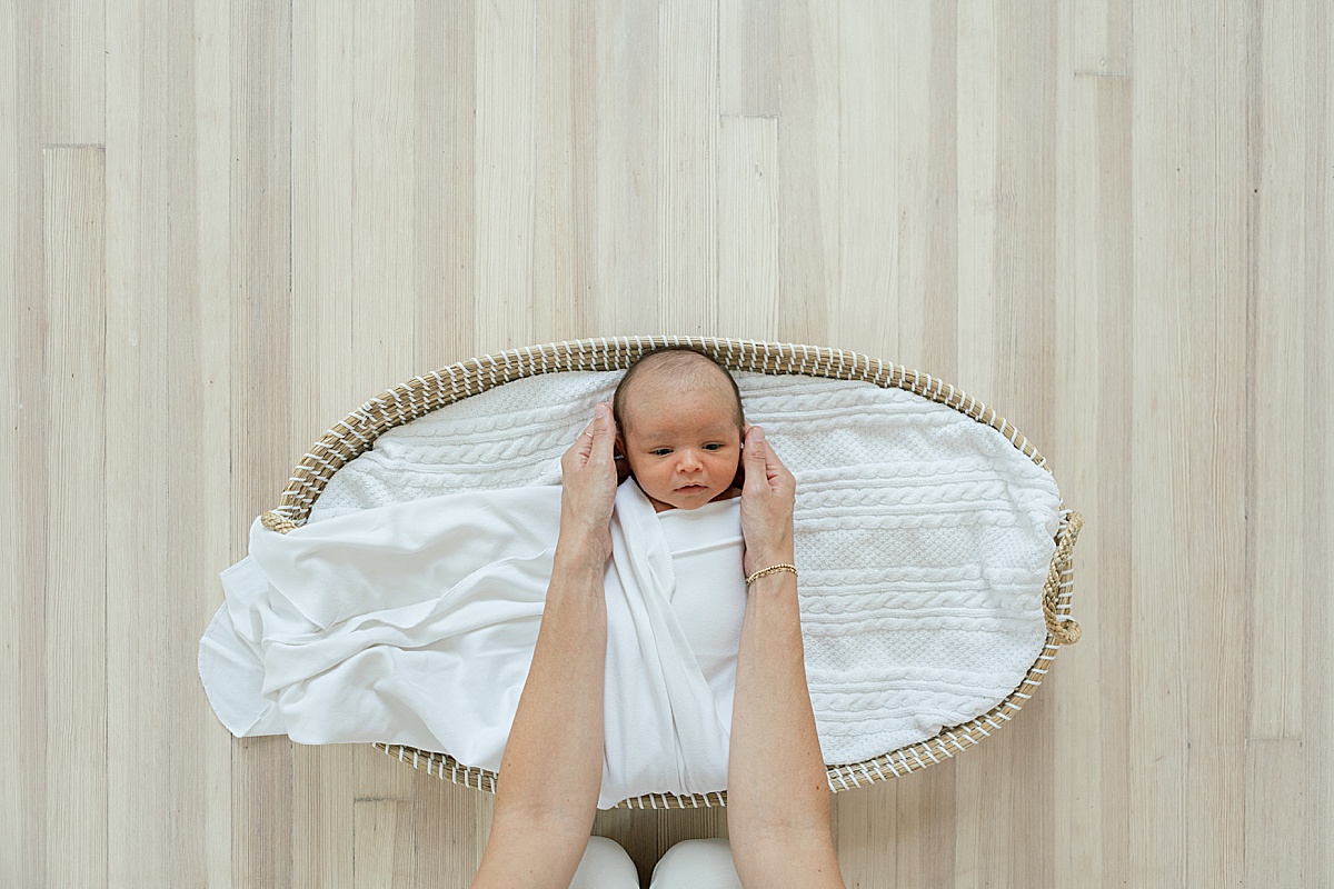 Virginia newborn photographer brand session for Emily Gerald | photos by Abby Grace 