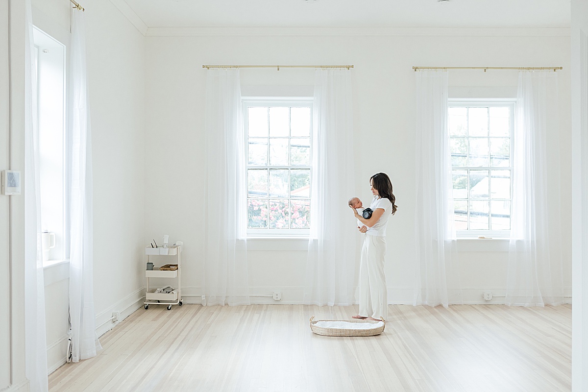 Virginia newborn photographer brand session for Emily Gerald | photos by Abby Grace 