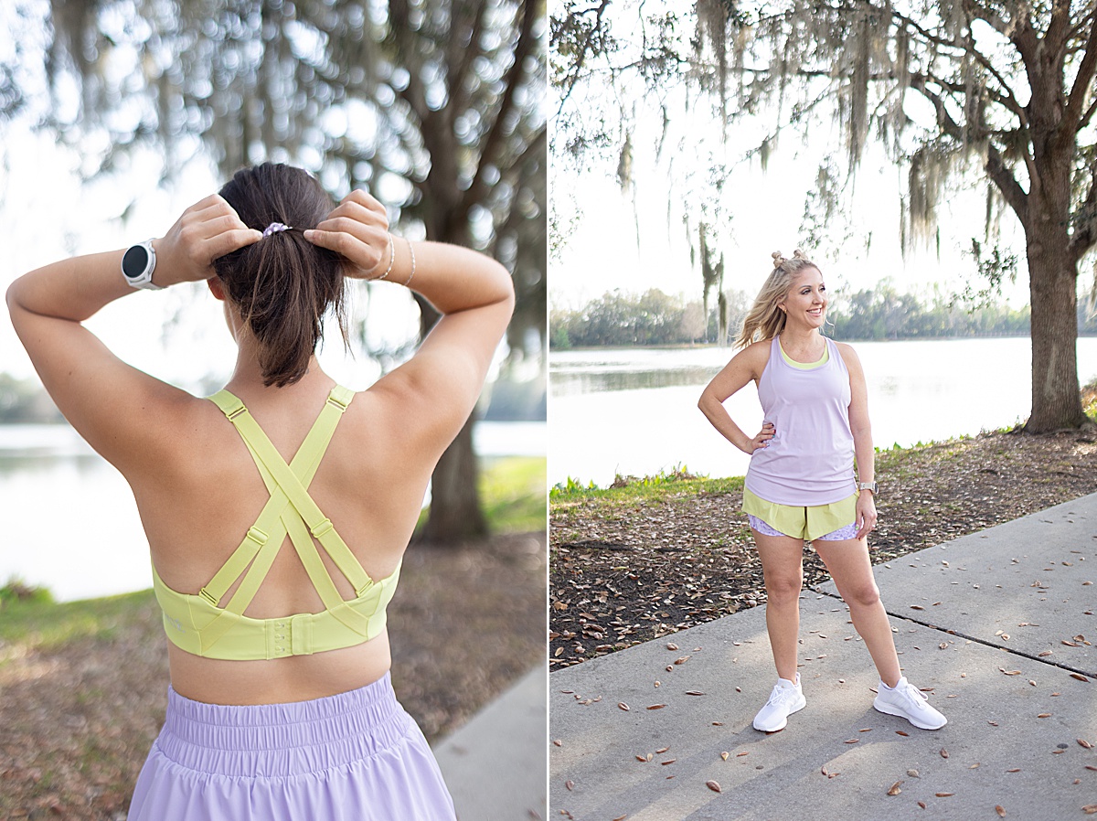 Emié Active | Brand photos for athletic wear small business | by Abby Grace