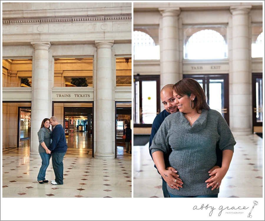 Washington DC Union Station engagement photographer