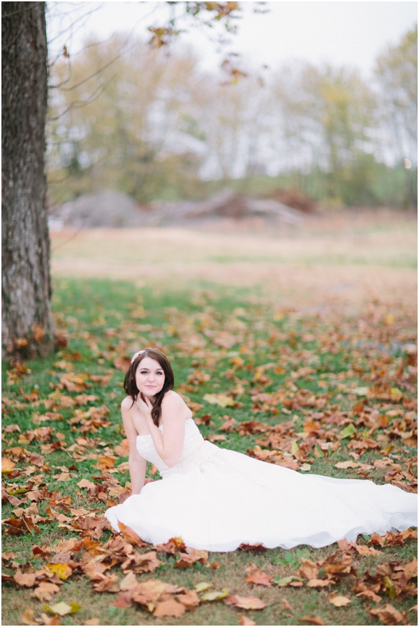 Lucketts Virginia fall bridal session