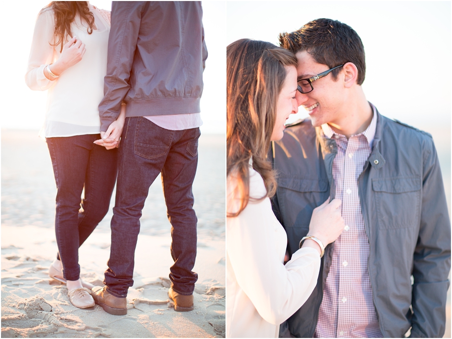 Ocean City, Maryland destination engagement session- Abby Grace Photography