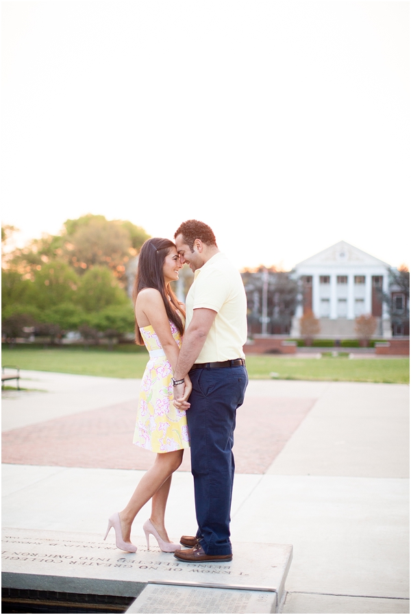 University of Maryland College Park engagement- Abby Grace Photography