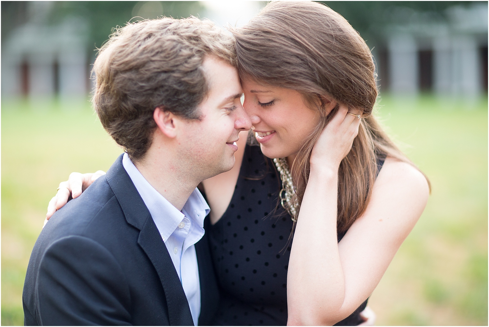 University of Virginia engagement session- Abby Grace Photography