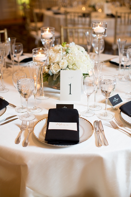 Chic black tie wedding at the Carnegie Institution of Science, DC- Abby Grace Photography