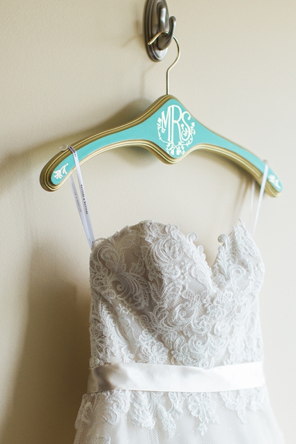 For the bride- dress hangers - Abby Grace Blog