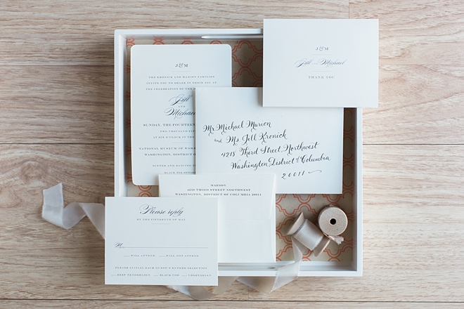 For brides: bring an extra invitation for your photographer! | Abby Grace Photography