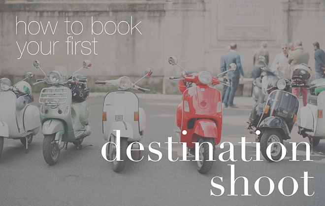How to book your first destination shoot | Abby Grace Photography