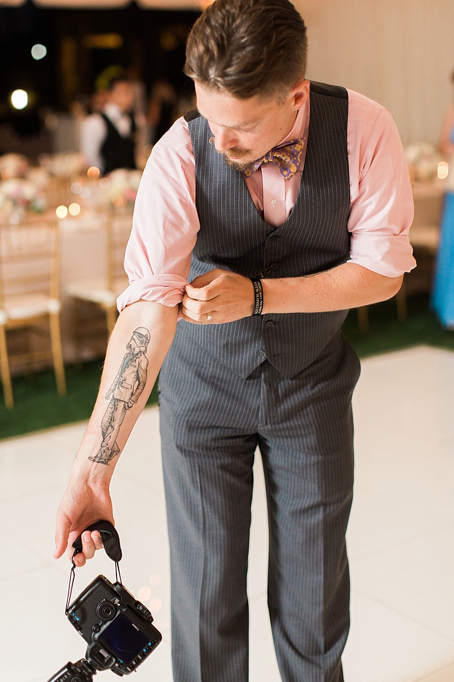 Male photographer wedding attire | Abby Grace Photography
