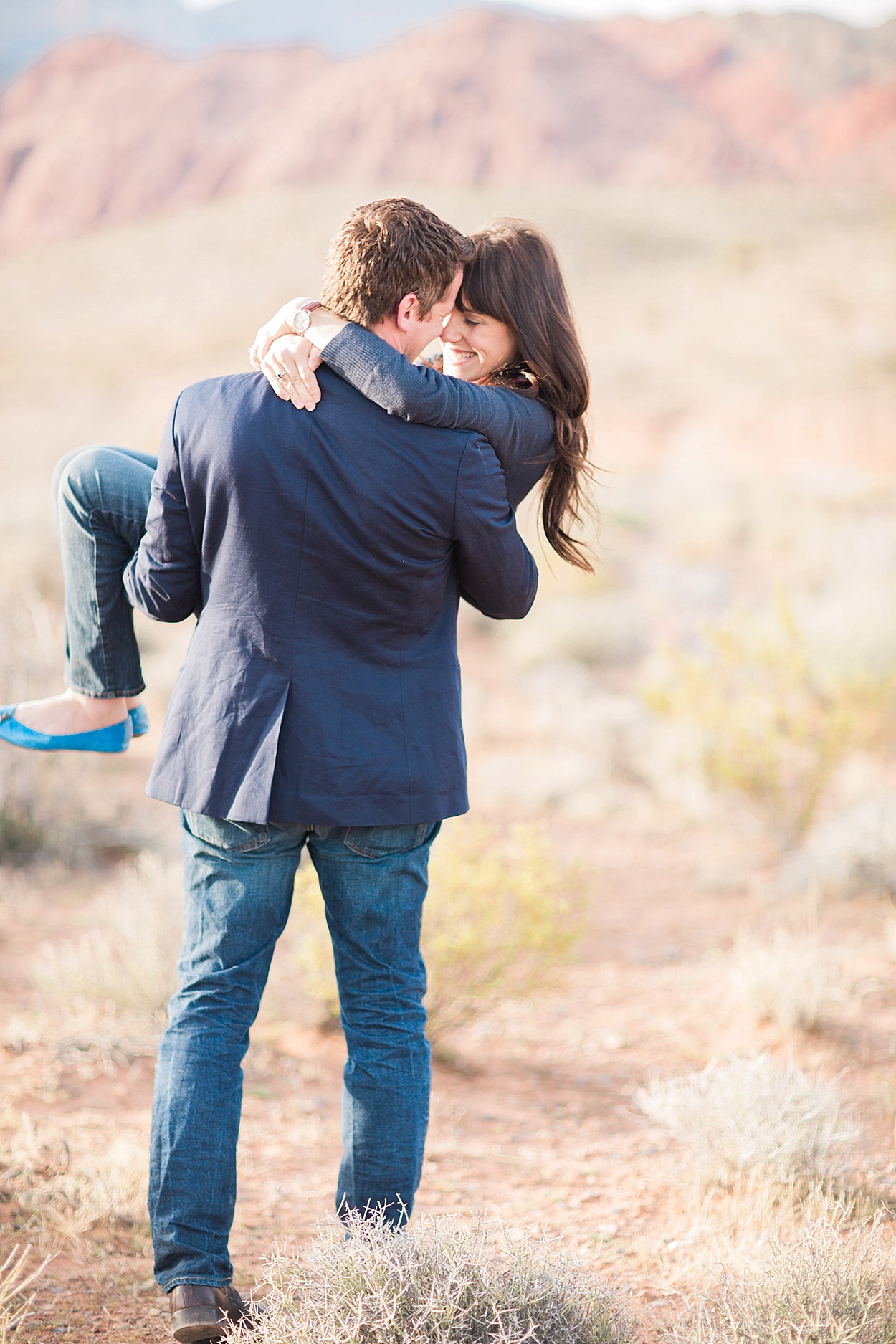 Las Vegas anniversary session at Red Rock Canyon | Abby Grace