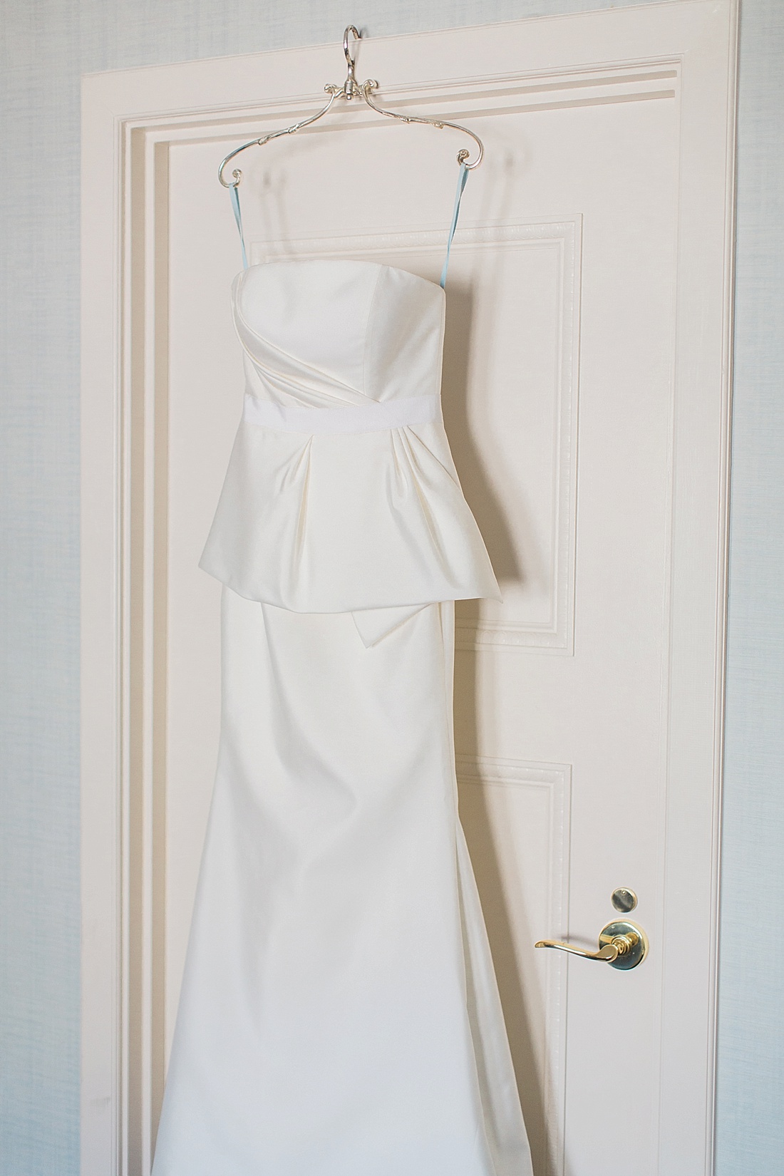 Peplum wedding dress | Washington, DC | Abby Grace Photography