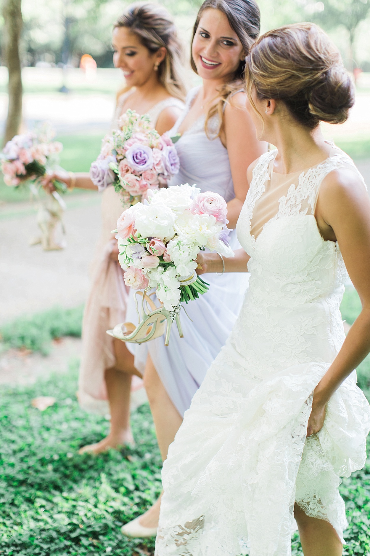 Blush + purple wedding | Abby Grace 