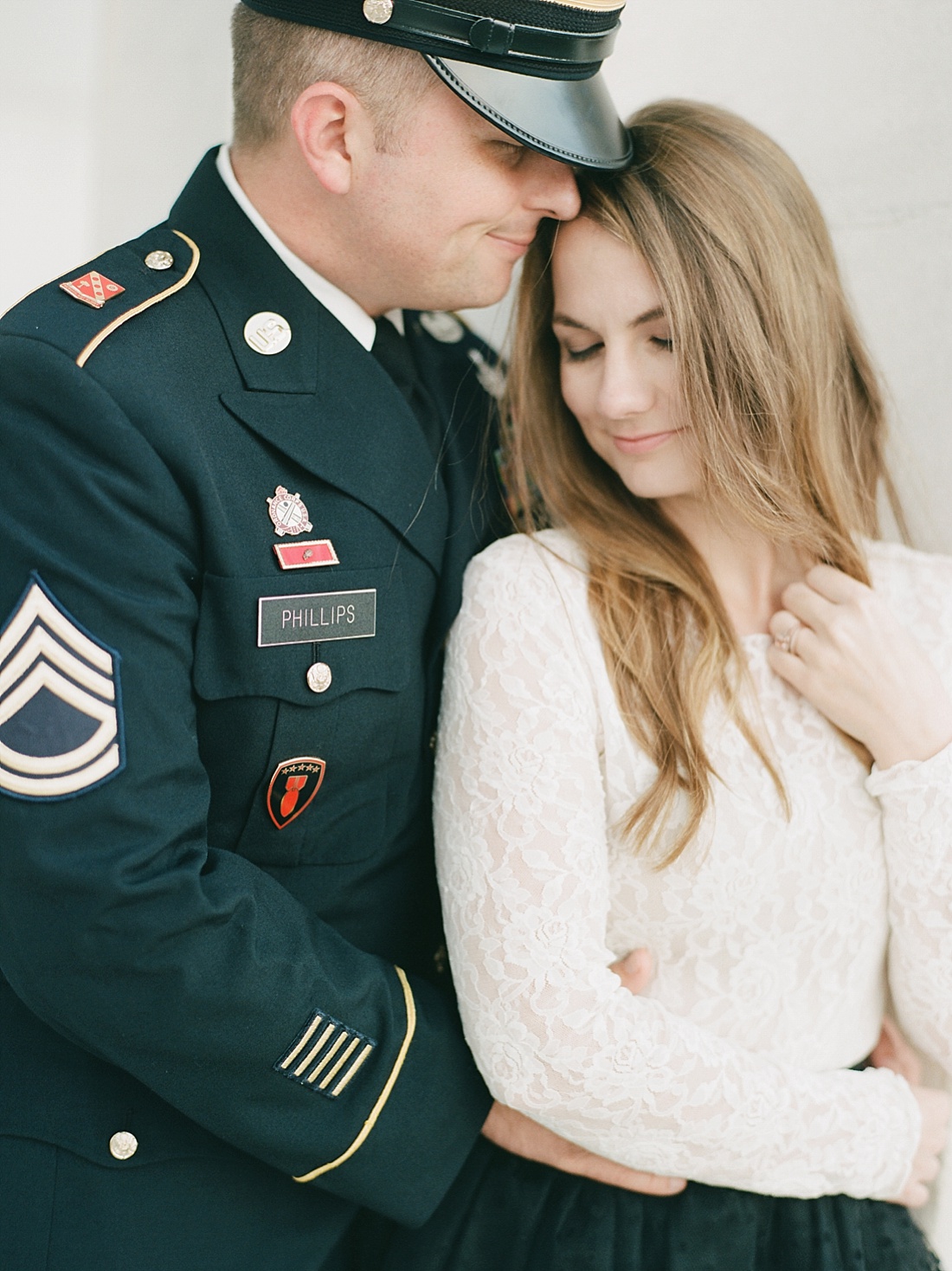 Anniversary portraits at the Lincoln Memorial | Abby Grace Photography