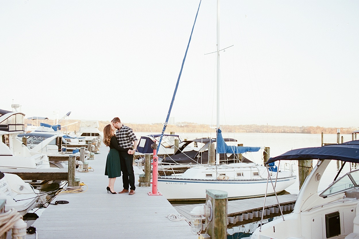 Old Town Alexandria anniversary shoot | Abby Grace Photography