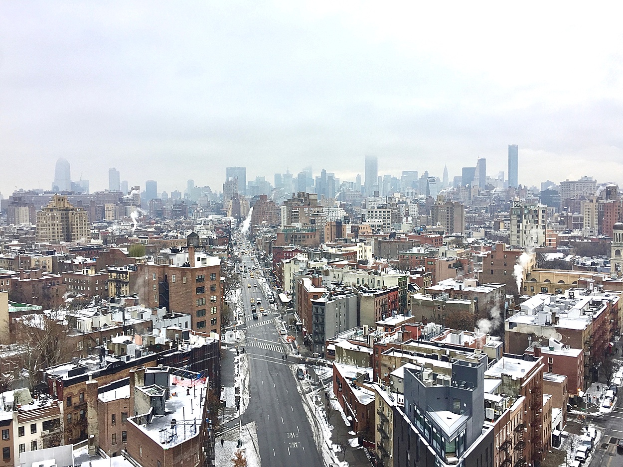 View from the Square Space building in Manhattan | Abby Grace Photography