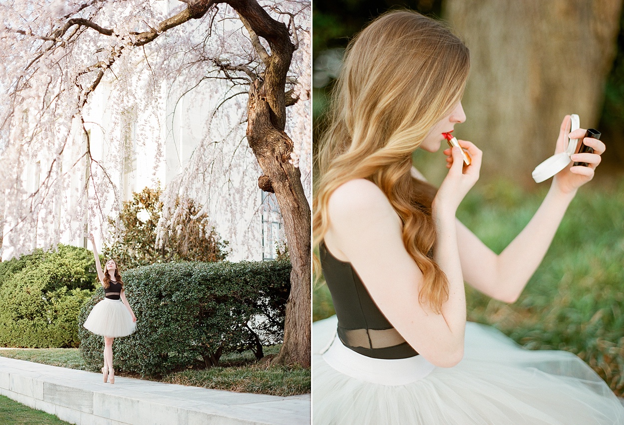 DC Cherry Blossom ballet photographer | Abby Grace