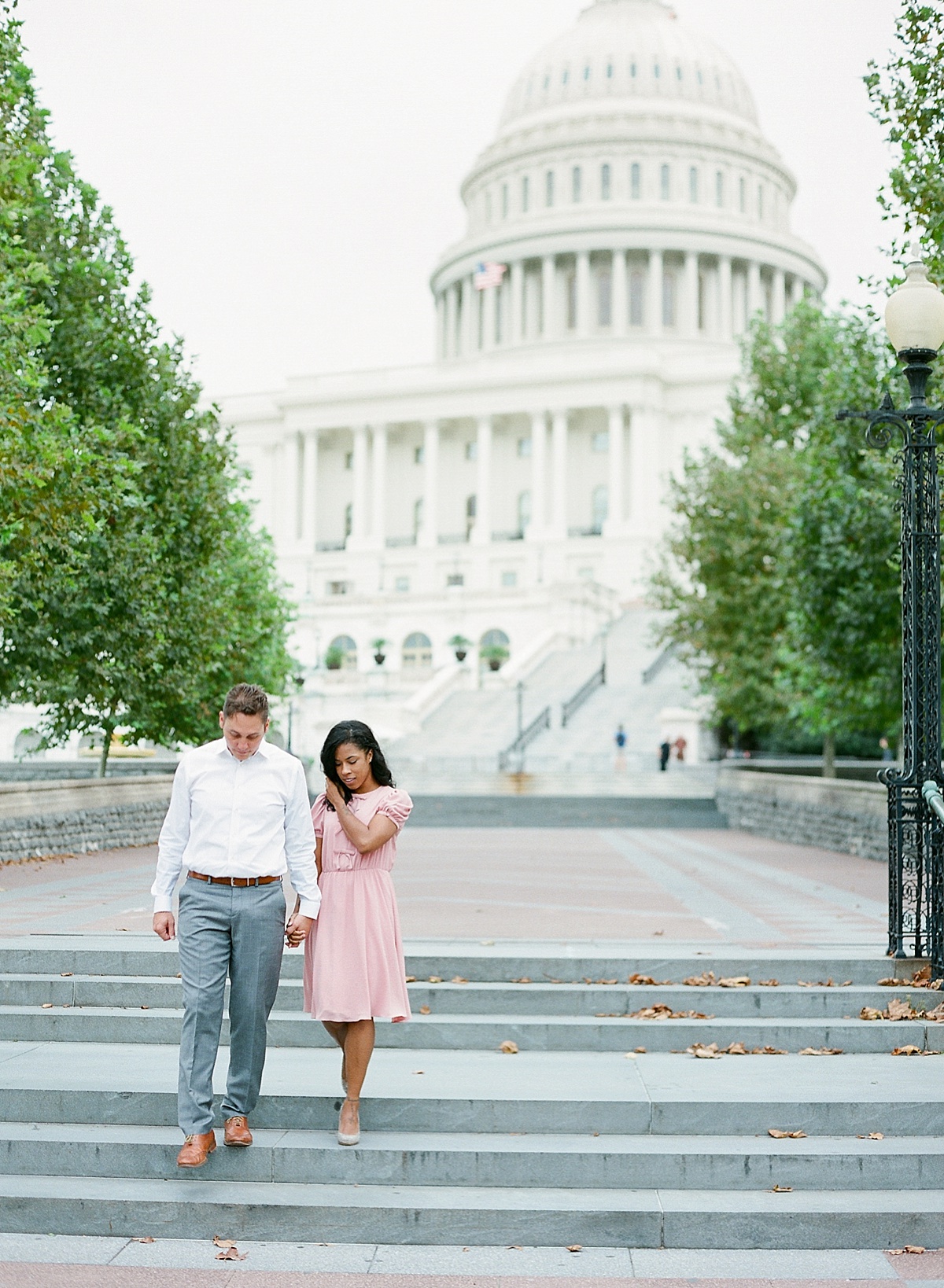 Capitol Hill, Washington DC anniversary portraits | Abby Grace Photography