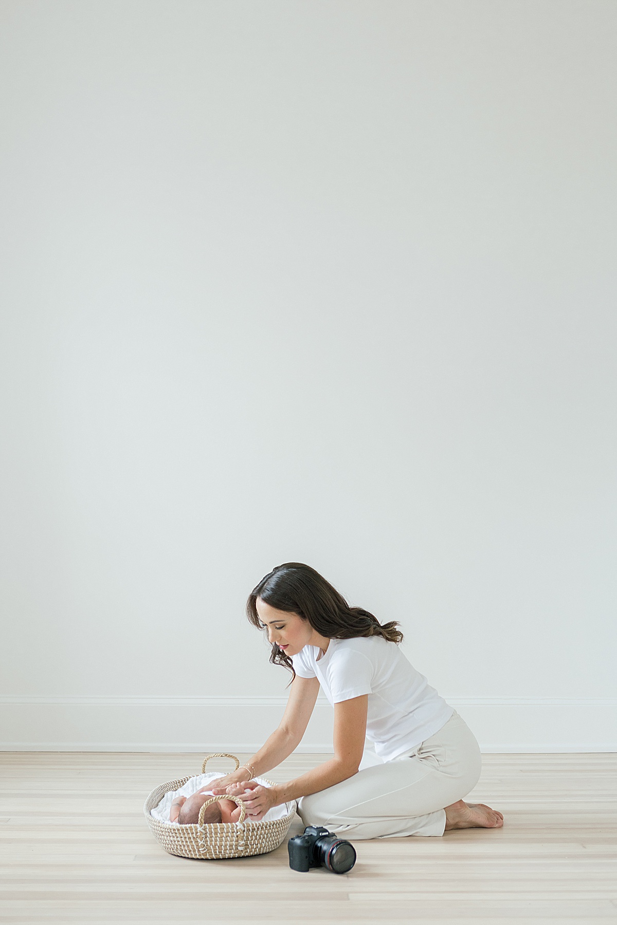 Virginia newborn photographer brand session for Emily Gerald | photos by Abby Grace